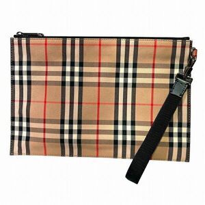 Pre Loved burberry Men multicolor | multicolor Clutch